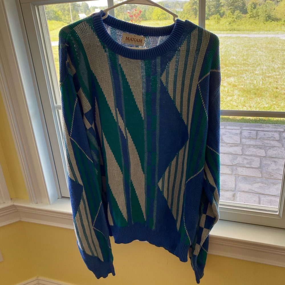VINTAGE Maxam Fun Shape Sweater